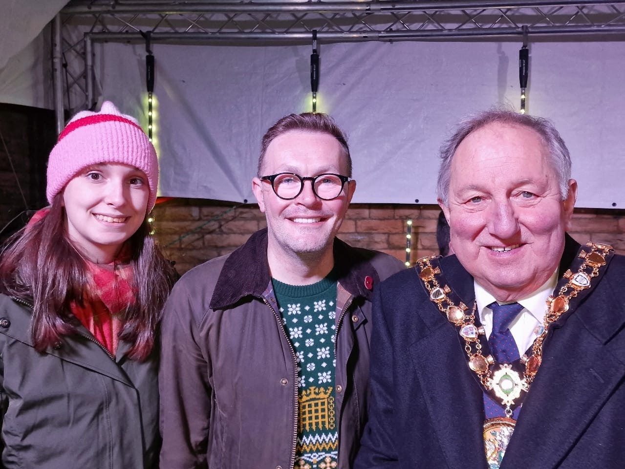 Heywood Christmas Light Switch On Chris Clarkson MP