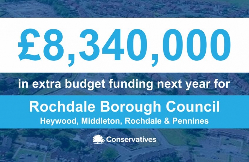 Government announces over £8m extra funding for Rochdale ...