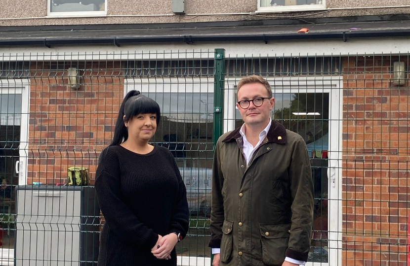 Chris Clarkson MP at Wendy's Private Day Nursery