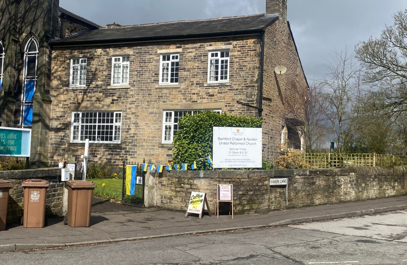 Bamford Chapel Sign