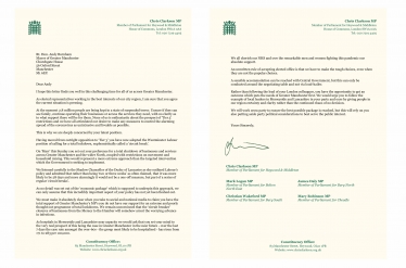 Letter to Andy Burnham 18-10-2020