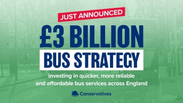 £3 billion bus strategy announced