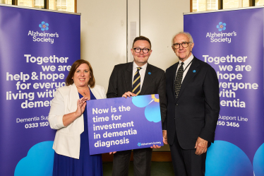 Chris and Alzheimer's Society