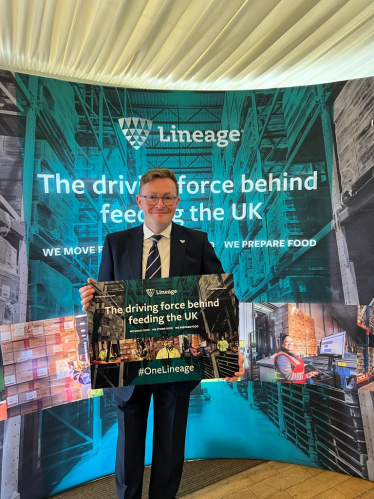 Chris at Lineage Logistics 